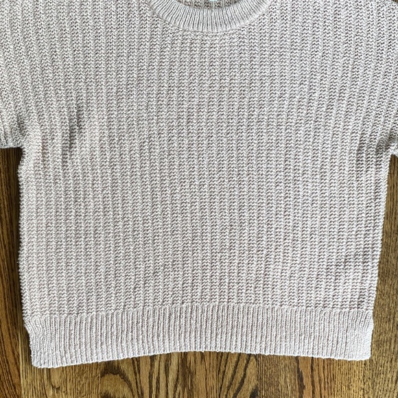 Light pink Madewell Bobble pullover sweater, size L. Excellent, barely worn cond - Picture 6 of 10